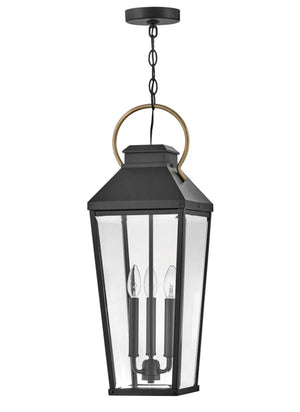 Dawson 3L Large Pendant - 17502BK