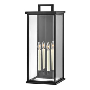 Weymouth 4L wall mount lantern - 20018BK *