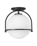 Somerset 1L semi-flush mount ceiling - 3403BK *