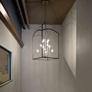 Clarendon 12L Chandelier - 3419DZ