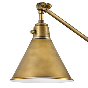 Arti 1L swing-arm wall sconce - 3690HB *