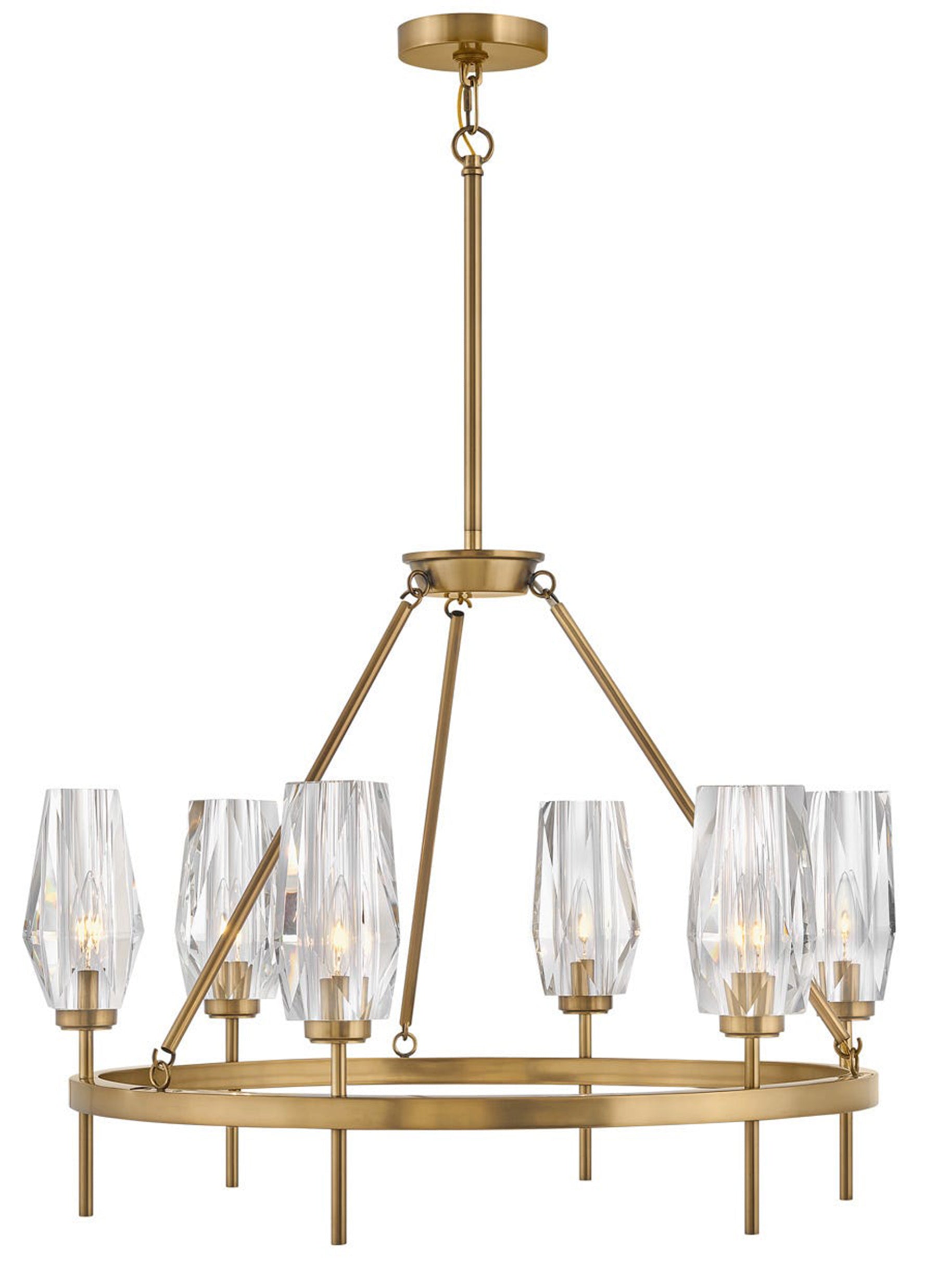 Ana 6L medium chandelier - 38255HB