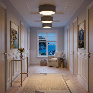 Arden 1L flush mount ceiling fixture - 45053HB *
