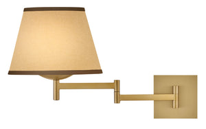 Sonia 1L swing arm wall light - 47510LCB *