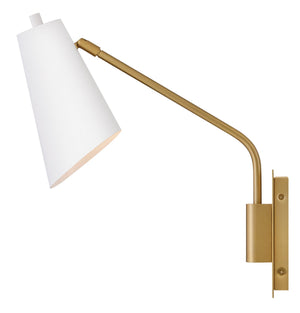 Bray 1L Swing Arm Single Light Sconce - 48310LCB-CI