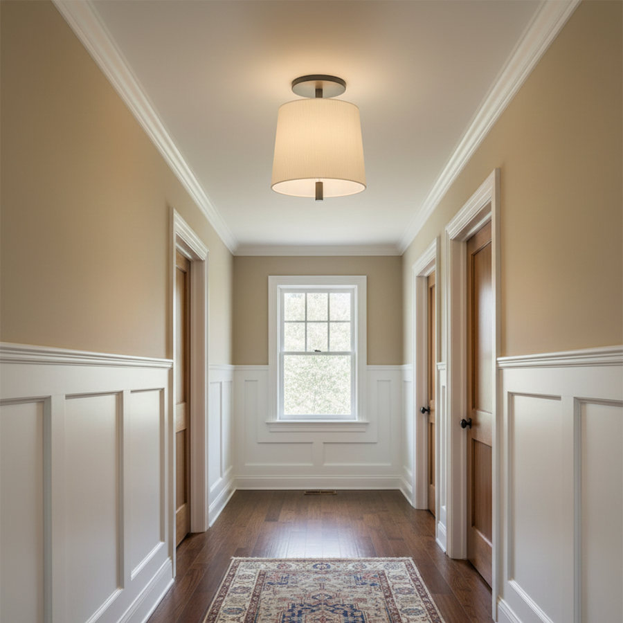 Clive 3L semi-flush mount - 48533HB *