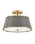 Clarke 2L Medium Semi-Flush Mount - 4893LDB *