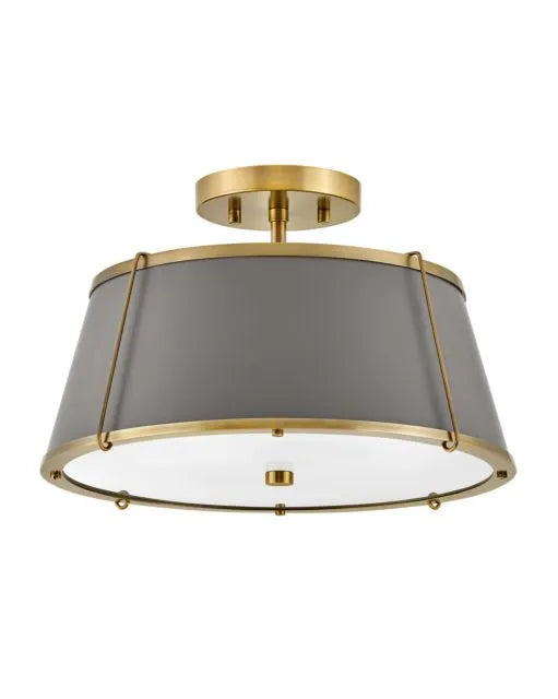 Clarke 2L Medium Semi-Flush Mount - 4893LDB *