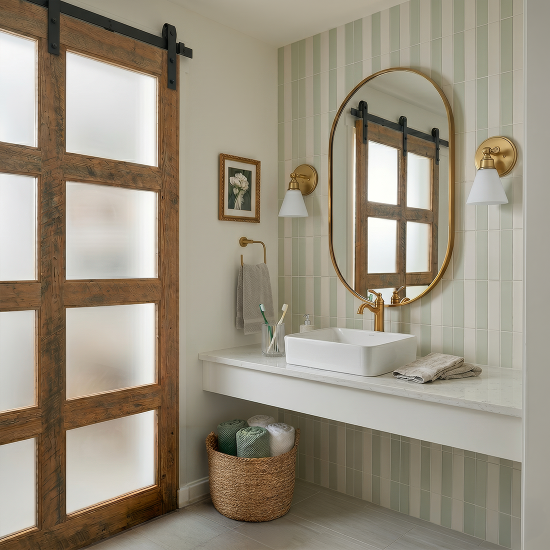 Arti 1L vanity wall sconce - 51180HB