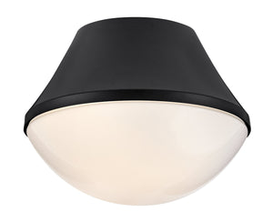 Haddie 1L Small Flush Mount - 83411BK