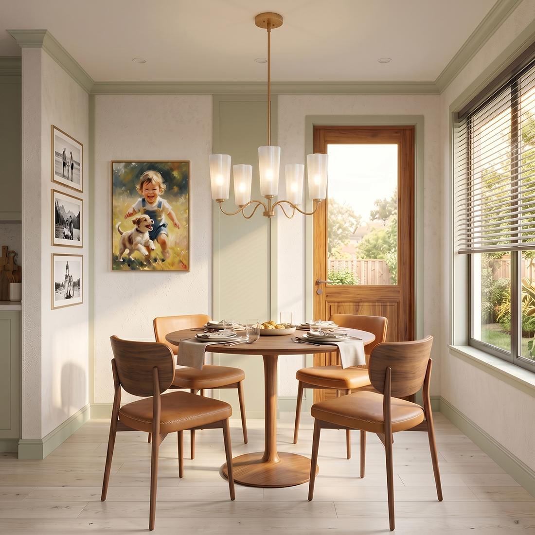 Honey 6L chandelier - 83715DA