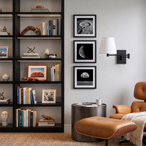 Beale 1L swing arm wall bracket - 83772BK