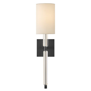 Anika 1L wall sconce - 47611BK *