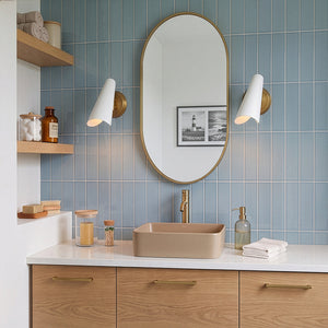 Tresa 1L Wall Sconce AEW1001BBSMWT