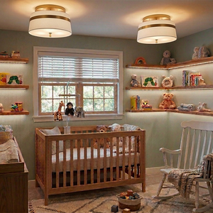 Cordtlandt 3L semi-flush ceiling fixture - AF1143BBS *