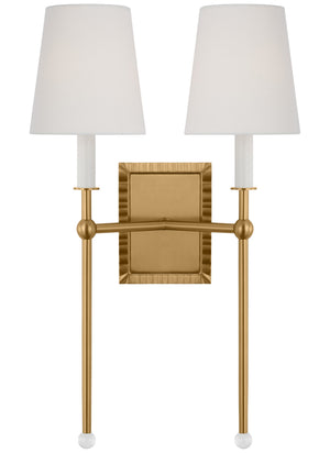 Baxley 2L wall sconce - AW1202BBS