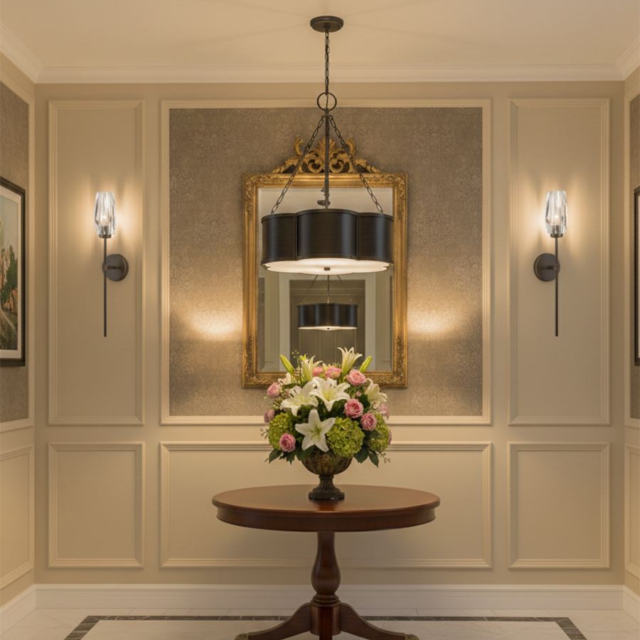 Chance 3L Chandelier - 4446BLB