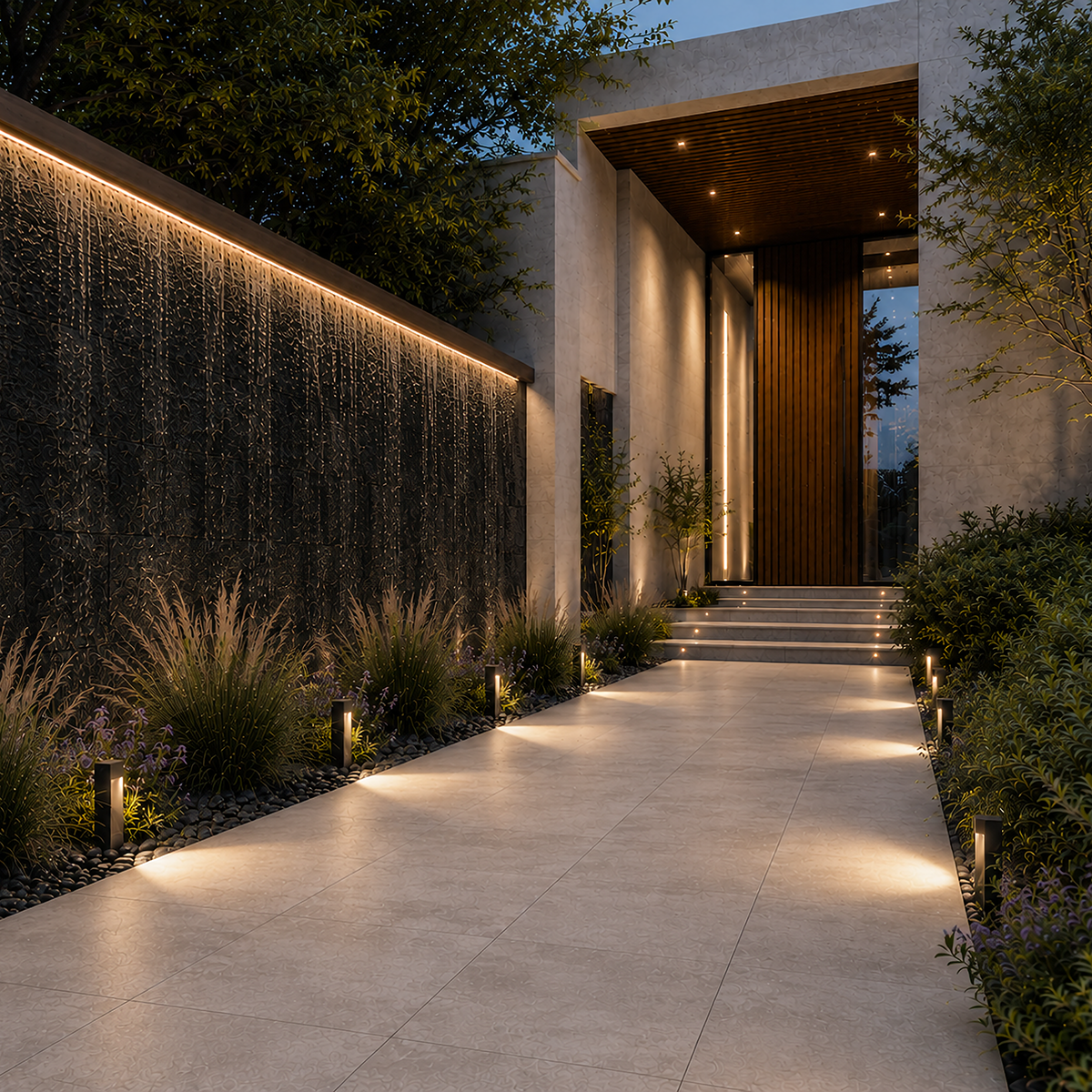 Cubix Exterior Spike Light