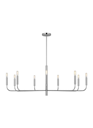 Brianna 9L wide chandelier - EC1319PN
