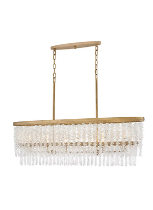 Rubina 6L linear chandeleir- FR41496BNG *