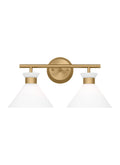 Belcarra 2L wall sconce - DJV1012SB