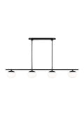 Lune 6L linear chandelier - EC1276AI