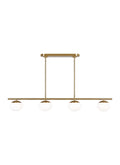 Lune 6L linear chandelier - EC1276BBS