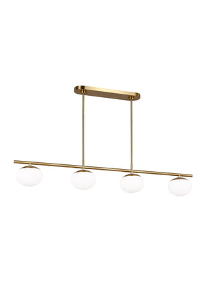 Lune 6L linear chandelier - EC1276BBS