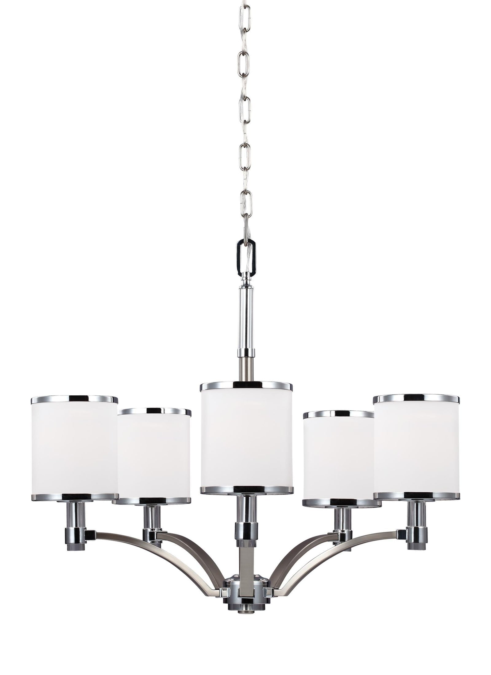 Prospect Park 5L Chandelier - F3084/5SN/CH