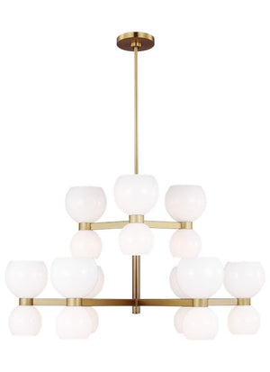 Londyn 18L Medium Chandelier - KSC10018BBSMG
