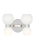 Londyn 4L Double Sconce - KSW1034PNSMG