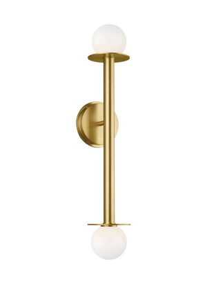 Nodes 2L Wall Sconce - KWL1012BBS *