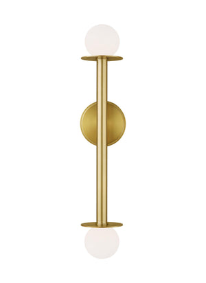 Nodes 2L Wall Sconce - KWL1012BBS *