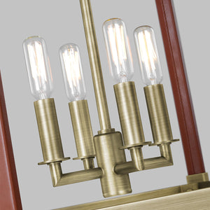 Hadley 4L chandelier - LC1134TWB