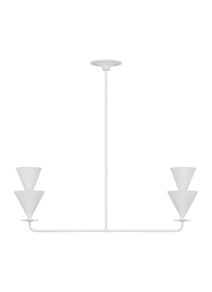 Cornet 2L linear chandelier - LXC1092CPST
