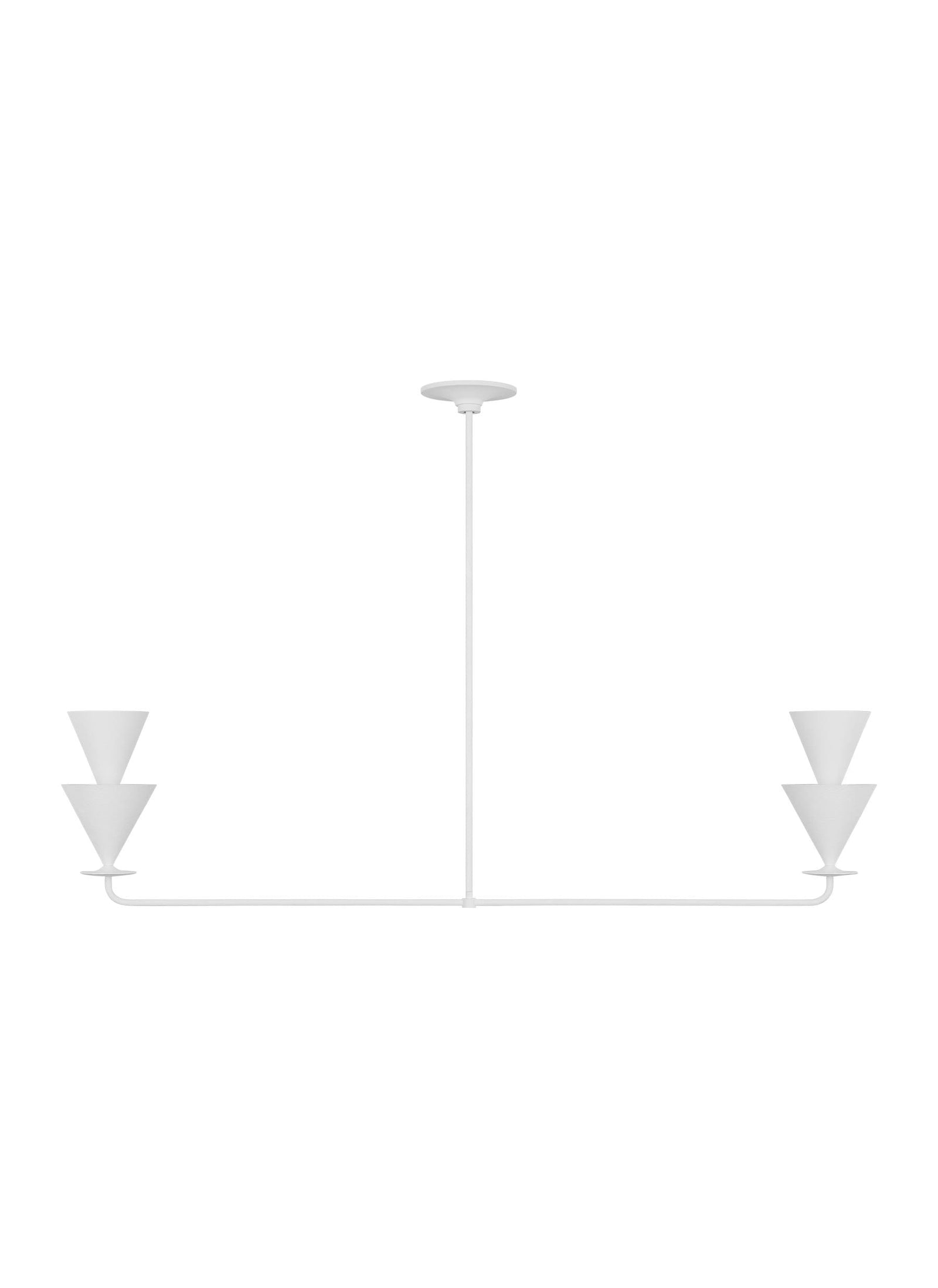 Cornet 2L linear chandelier - LXC1102CPST