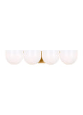 Cheverny 4L semi-flush mount - LXV1004BBS
