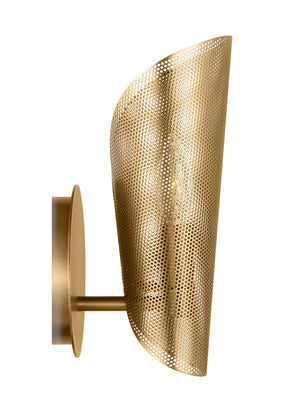 Plivot 1L Single Sconce - LXW1031BBS