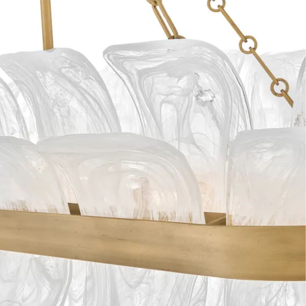 Fleur 10L linear chandelier - FR46915BNG