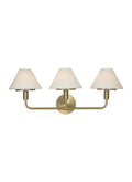Mendota 3L Wall Sconce - GLW1033SB