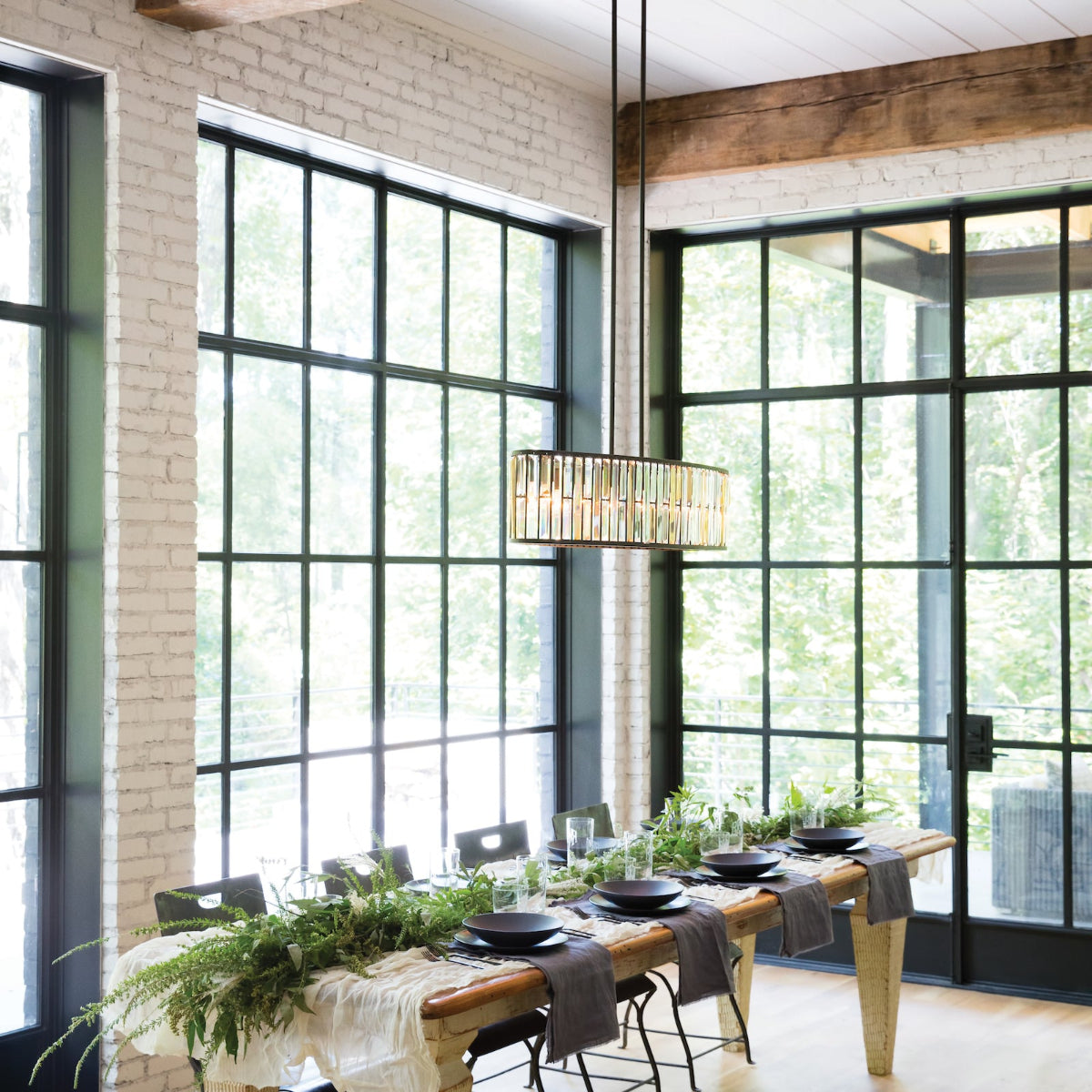 Gemma 6L Linear Chandelier - FR33738VBZ *