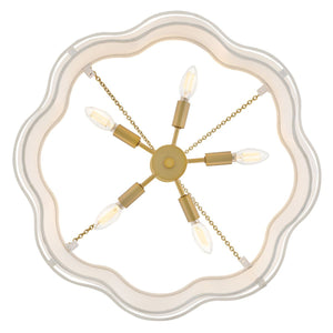Gwen 5L chandelier - 47734LCB *