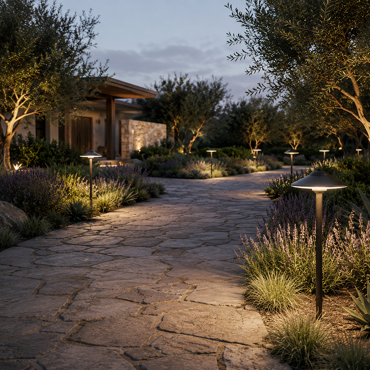 Omni Exterior Spike Light