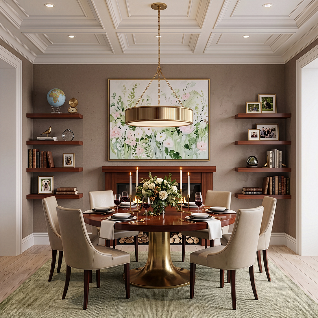 Ritz 8L chandelier - PCC1008GD *