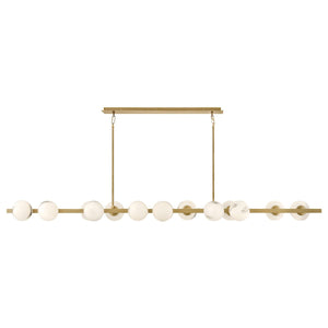 Selene 14L linear chandelier - FR41909LCB *