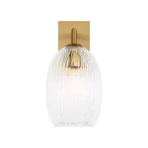 Serafina 1L wall sconce - HW1001BBS *