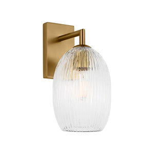 Serafina 1L wall sconce - HW1001BBS *