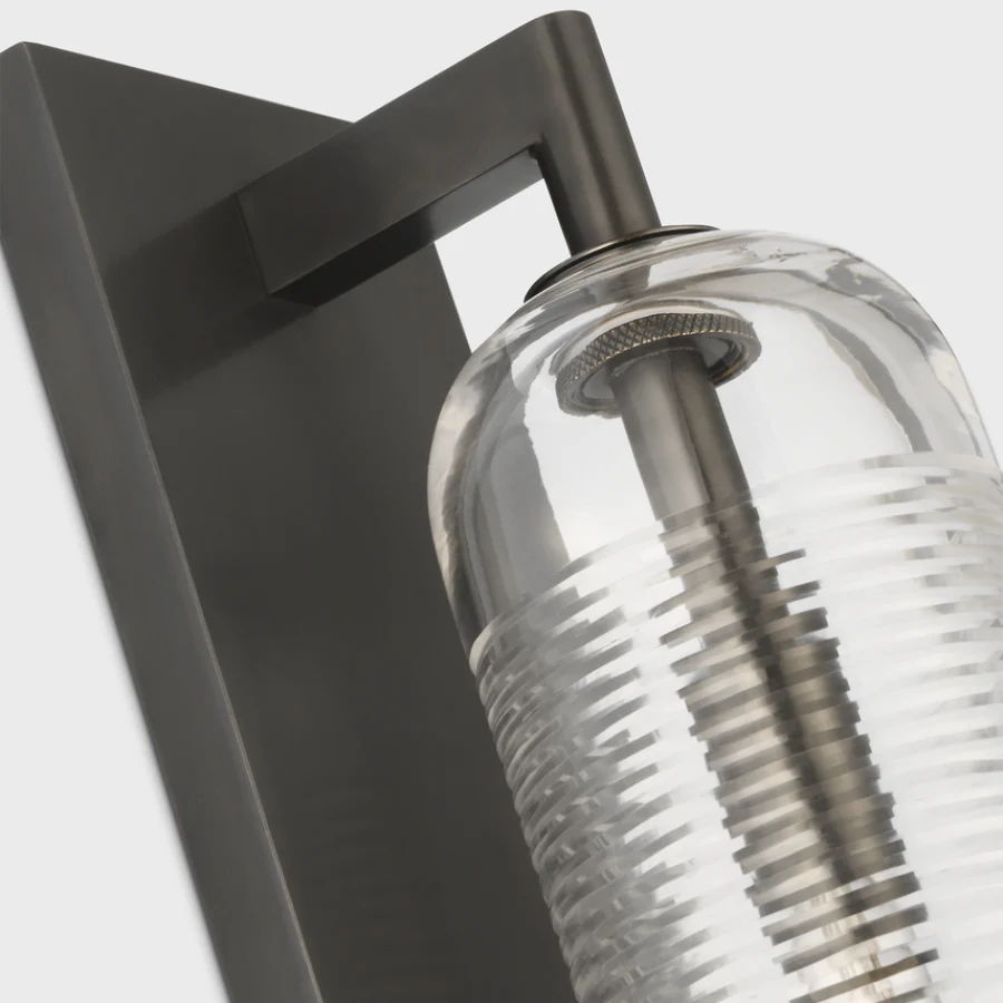 Leano 1L wall sconce - SLWS642BZCG *