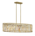 Gemma 6L Linear Chandelier - FR33738SLF