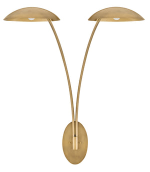 Glenn 2L wall sconce -  FR41642HB-GLF *